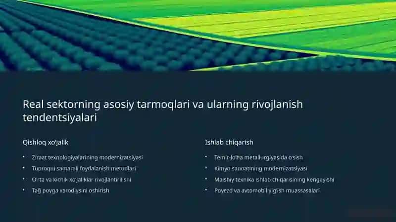 Iqtisodiyot va uning real sektorini rivojlantirishda xususiy investitsiyalarning oʻrni va ahamiyati 4