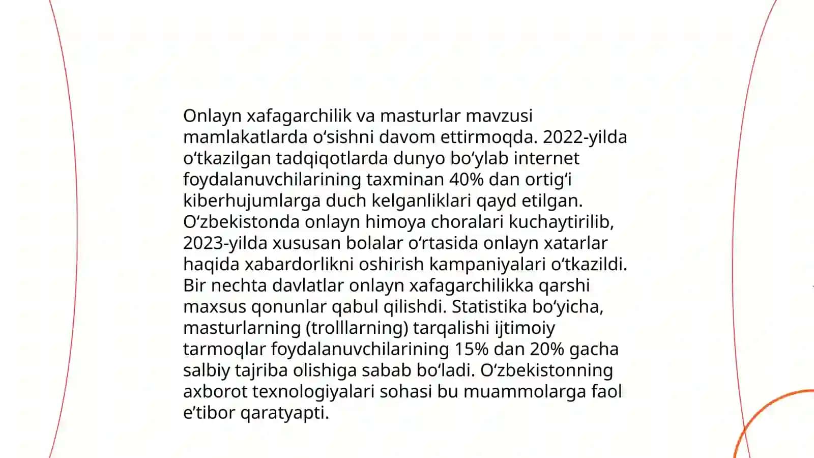 Ijtimoiy mediada tahdid va xavf - xatarlar 4