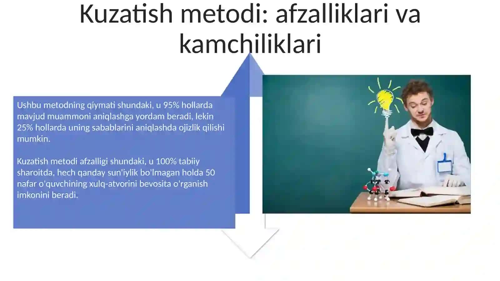 Pedagogika fan sifatida. Pedagogikaning ilmiy tadqiqot metodlari 4