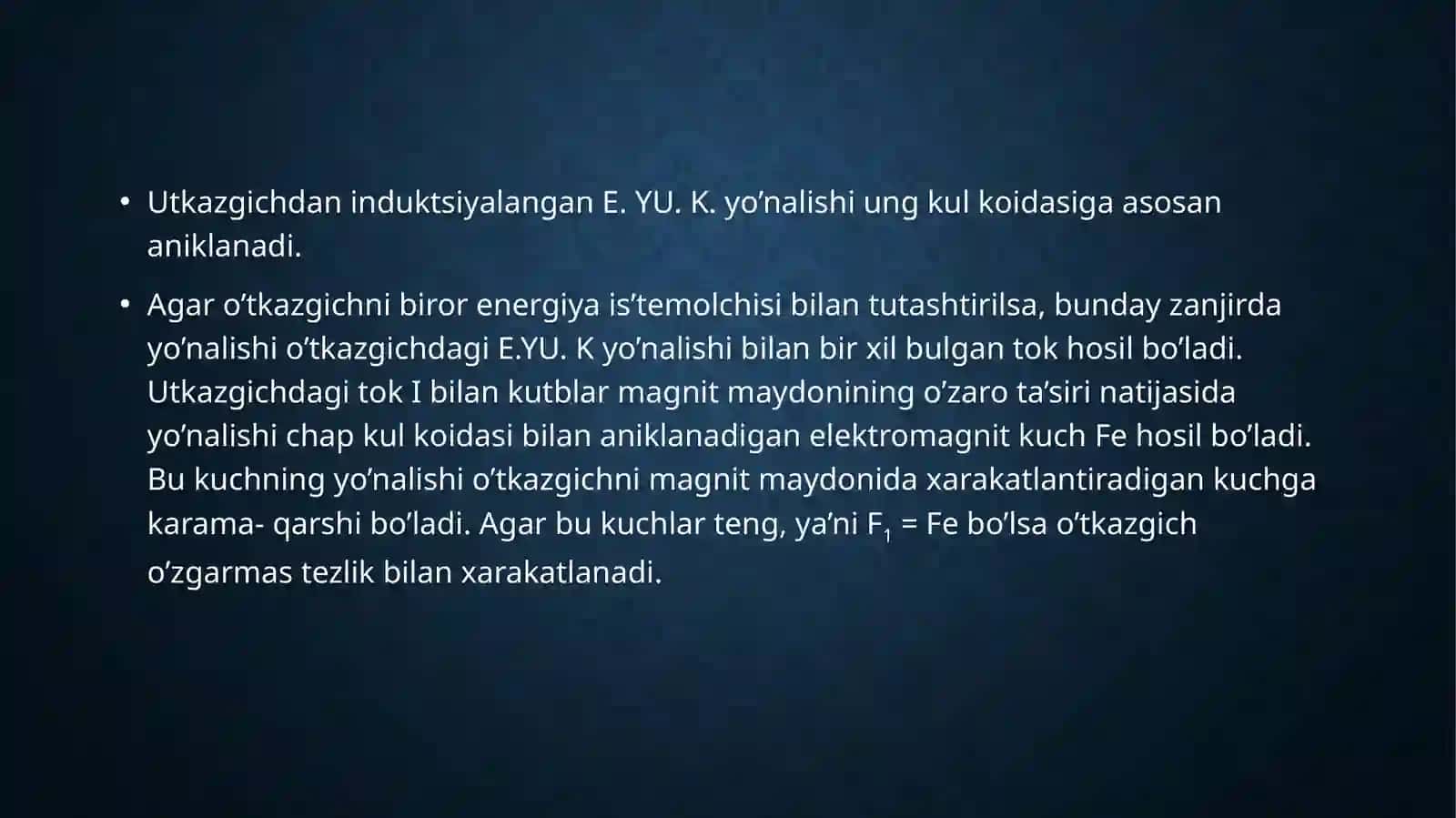 Asinxron motorlarda reaktiv quvvatni optimal rostlash orqali energiya tejash 4