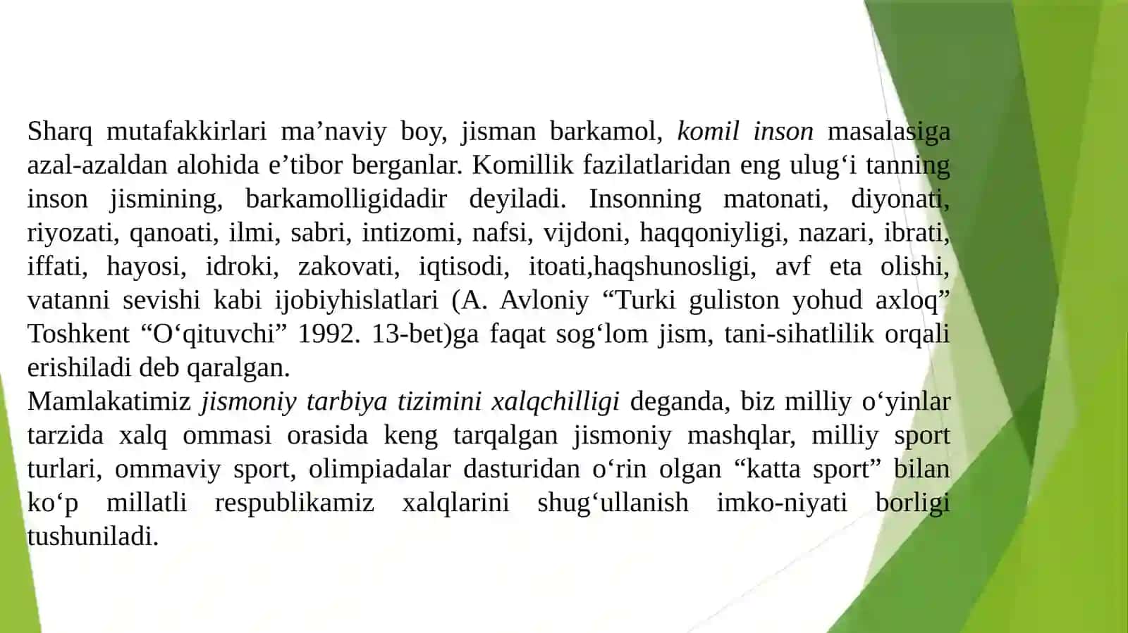 Jismoniy Tarbiya Tizimi 4