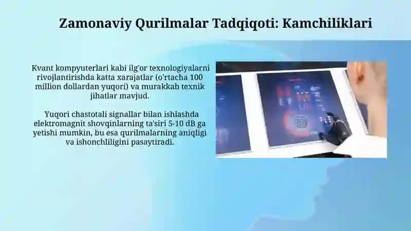 Zamonaviy Qurilmalar Tadqiqoti: Kelajak istiqbollari 4