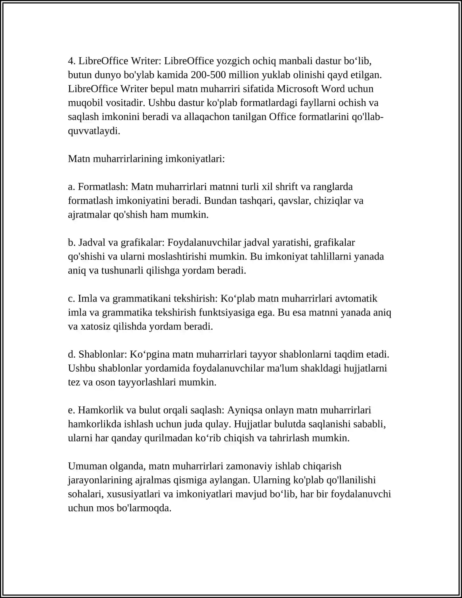 MATN MUHARRIRLARI VA IMKONIYATLARI 4