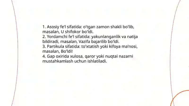 Bo'ldi so'zining ma'nosi va izohi 4
