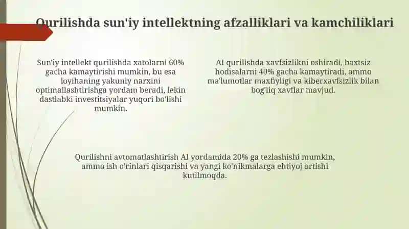 Sun'iy intellektning qurilish sohasiga ta'siri 4