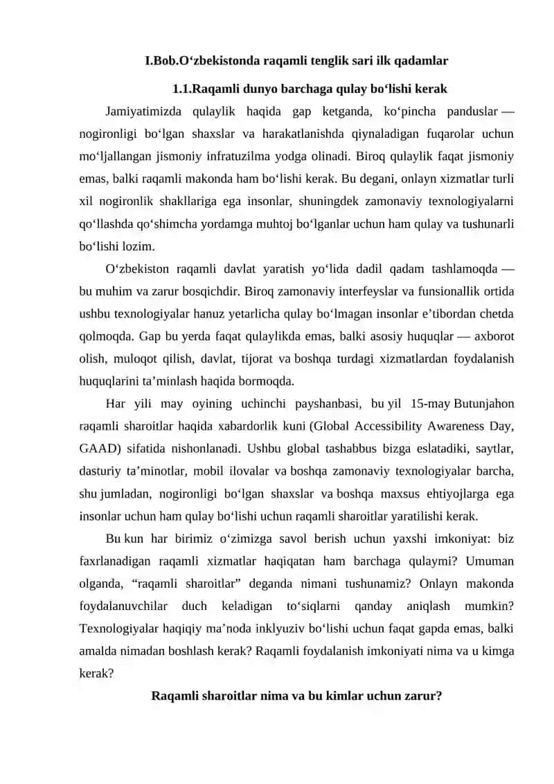 Accessibility (nogironlar uchun qulaylik) veb dizaynda 4