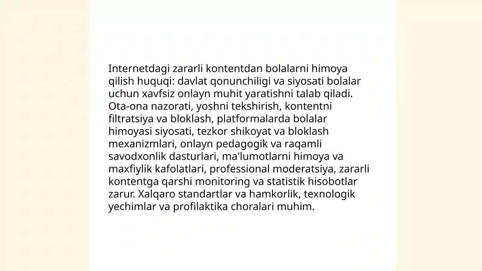 Bolalarning media muhitda shaxsiy hayotini himoya qilish 4