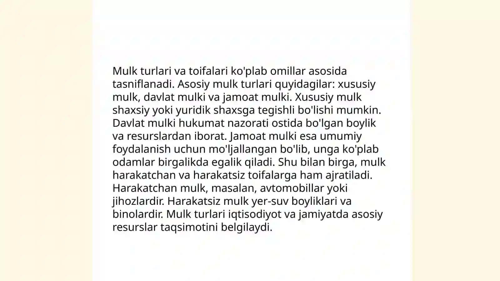 Mulkni egallash 4