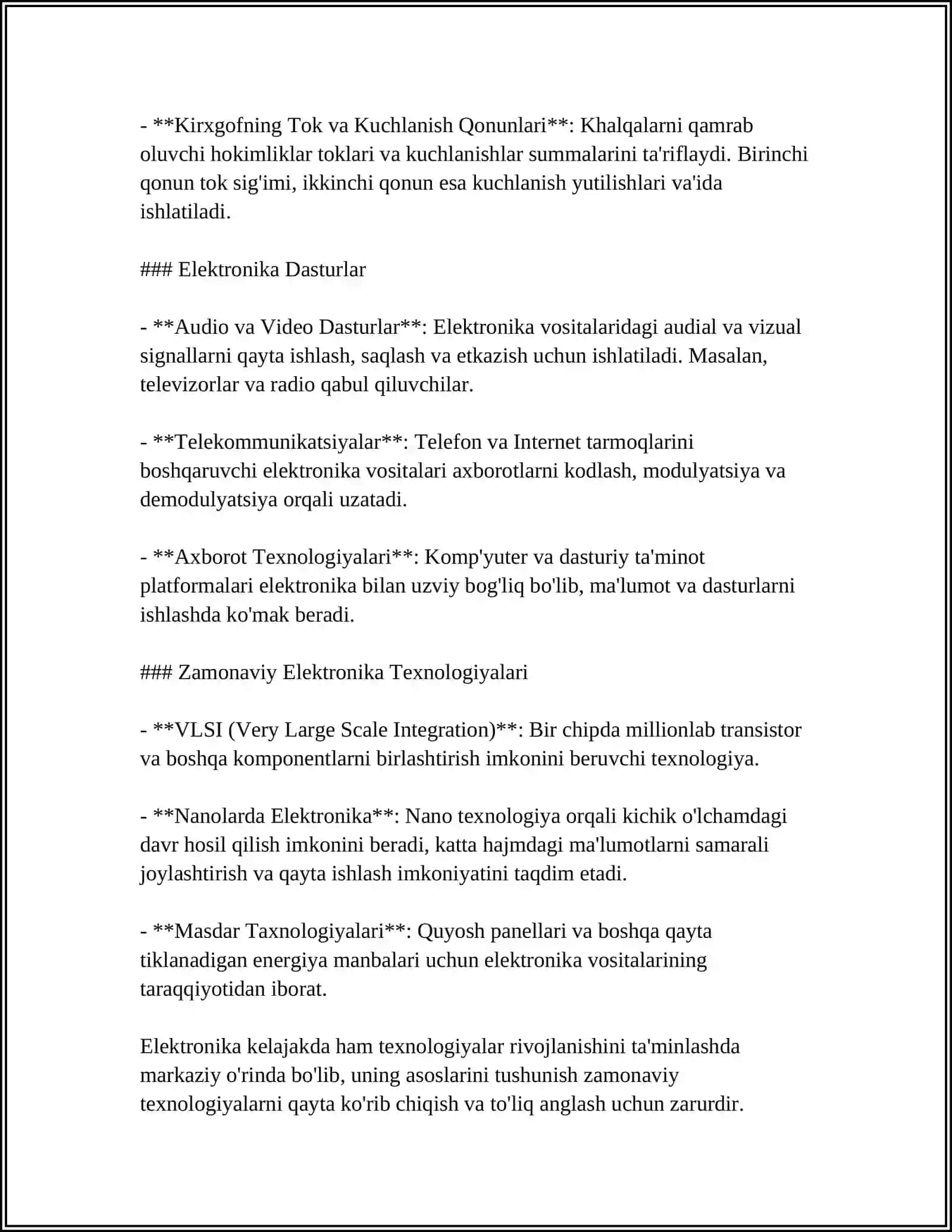 NIMA UCHUN TEXNIK MASALALARNI YECHISH O'QUVCHILAR TEXNIK IJODINING ASOSI XISOBLANADI 4
