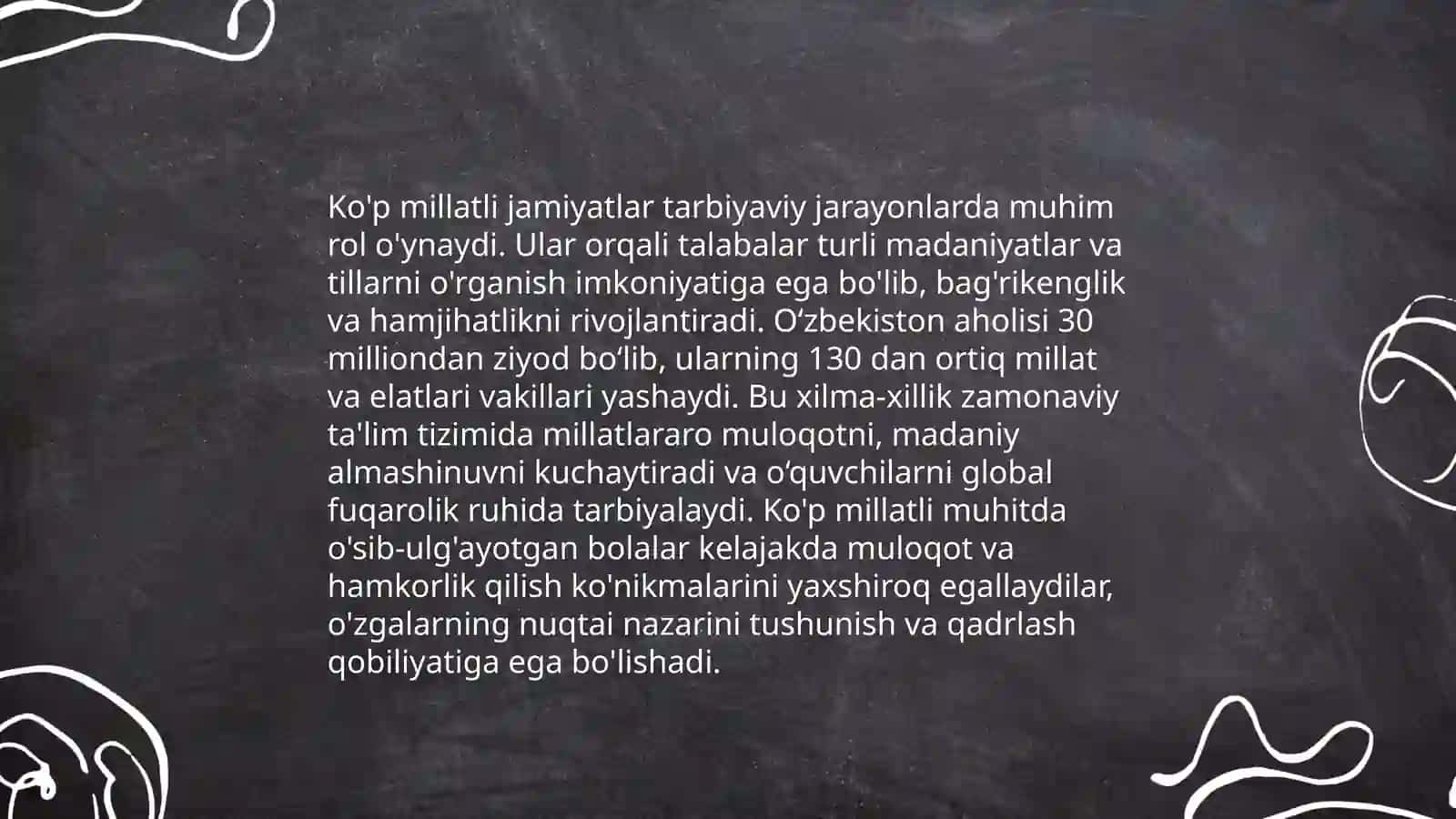 Jaxonning rivojlangan mamlakatlarida tarbiyaviy jarayonlarning etnik xususiyatlari 4