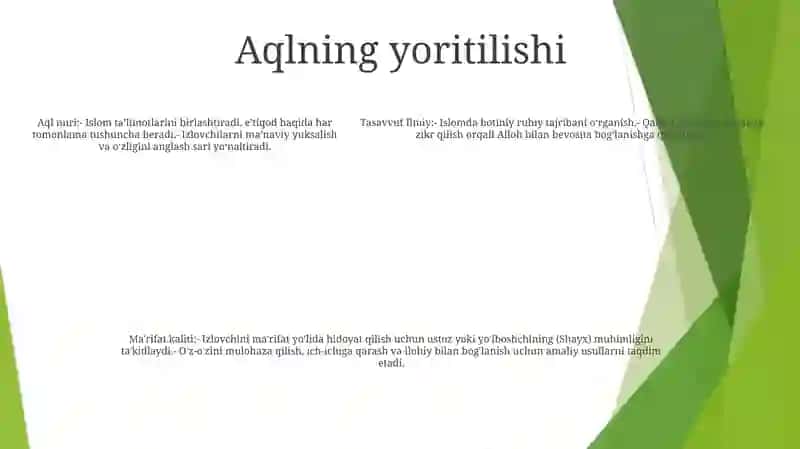 Tasavvuf Ilmi 4