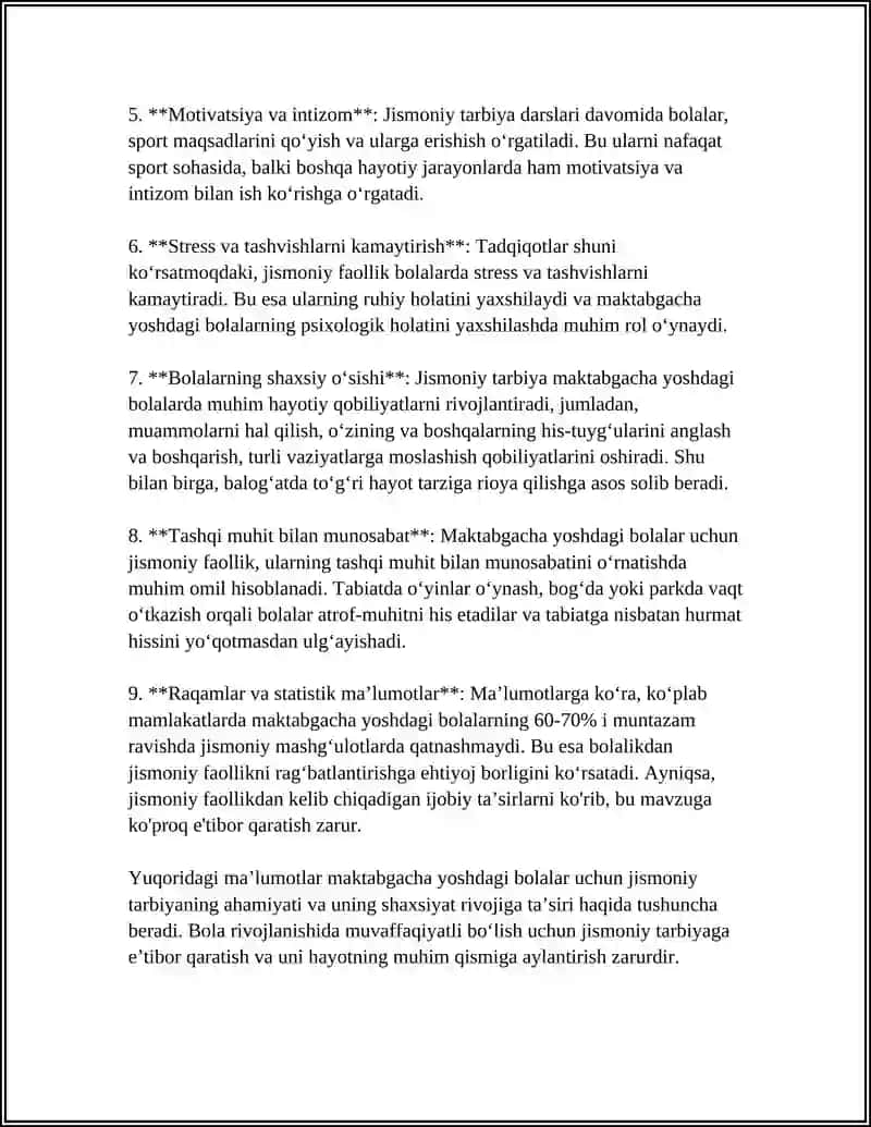MAKTABGACHA TAʼLIM TASHKILOTIDA TARBIYA TURLARI VA ULARNING SHAXSIYATI 4