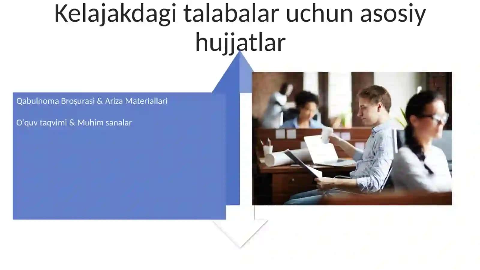 Bo'lajak o‘quvchilarning o‘quv me'yoriy hujjatlari bilan ish yuritishi 4