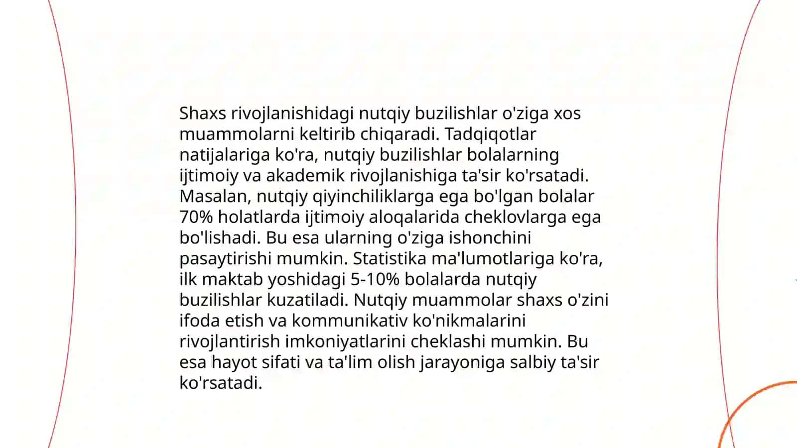 Motor alaliya kamchligiga ega bolalarning psixologik portreti 4