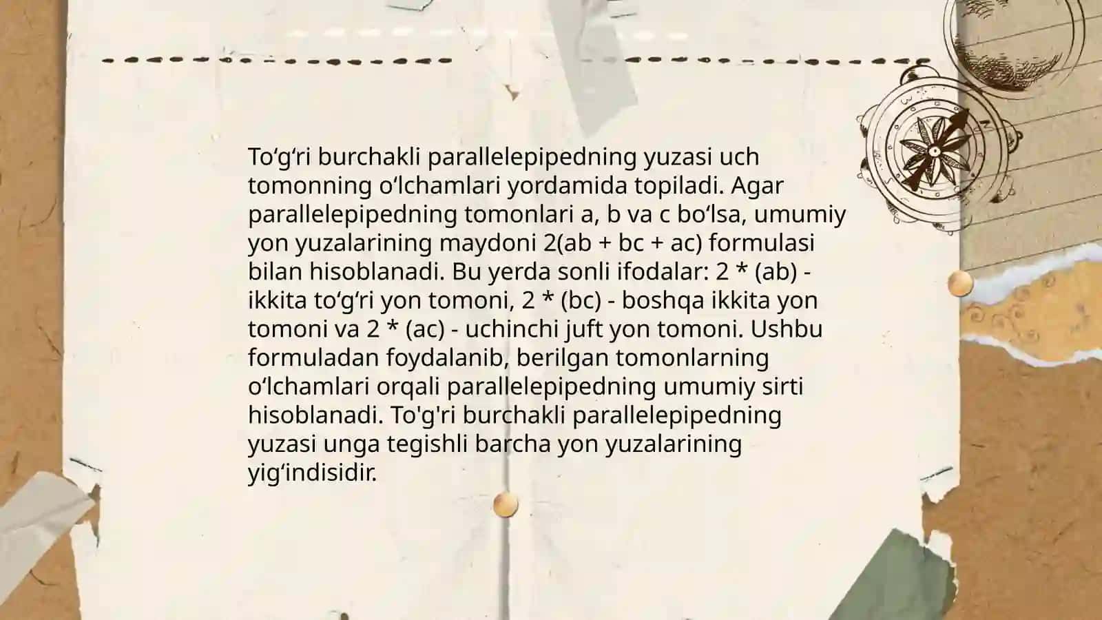 To‘g‘ri burchakli parallelepiped 4
