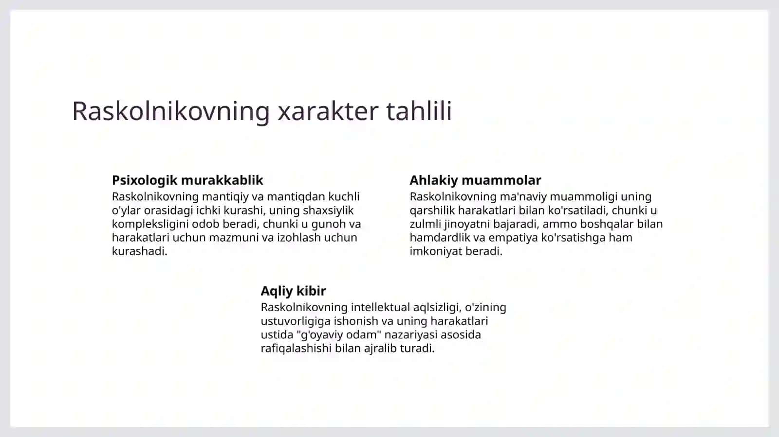 Fyodor dostoyeviskiyning jinoyat va jazo  asarida inson va tabiat talqini 4