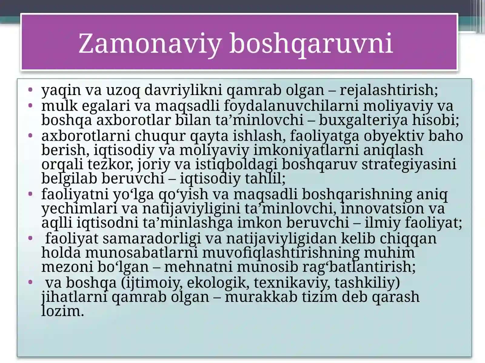 Finansometrikaya’ni moliyaviy tahlil fanining nazariyasoslari 4