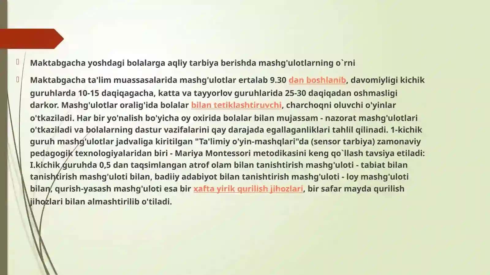 Ekskursiya maktabgacha yoshdag'i bolalarni aqliy jihatdan tarbiyalash shakli 4
