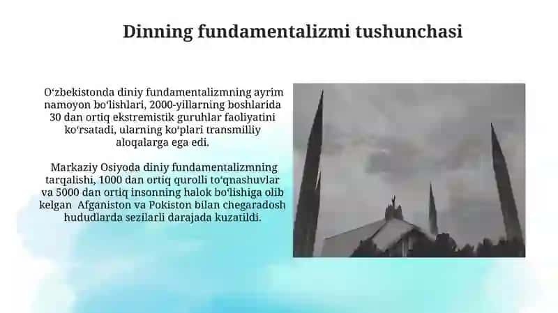 Diniy fundatelizm, radikalizm, terrorizm 4