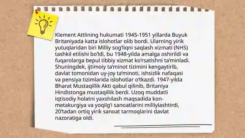 Angliya 1945 yil 1991 yillar oraligʻida 4
