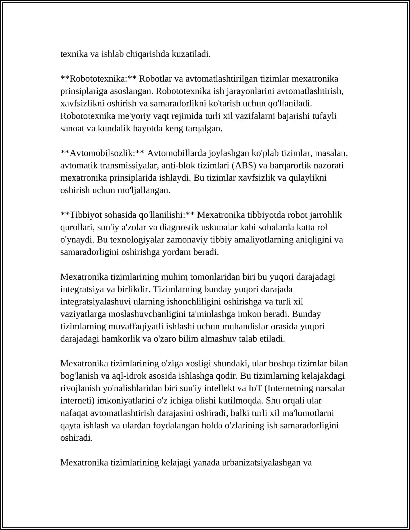 17.MAISHIY TEXNIKADA MEXATRONIK TIZIMLARDAN FOYDALANISH 4