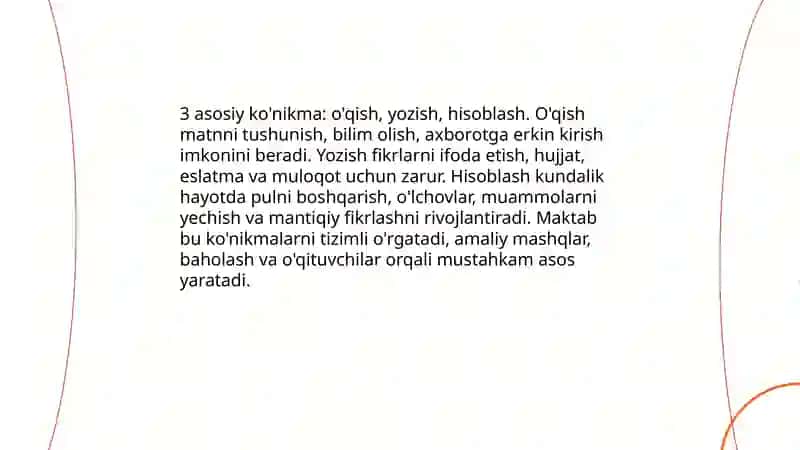 Bilim va fanlarni egallash 4