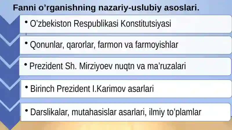 O‘zbekistonning eng yangi tarixi 4