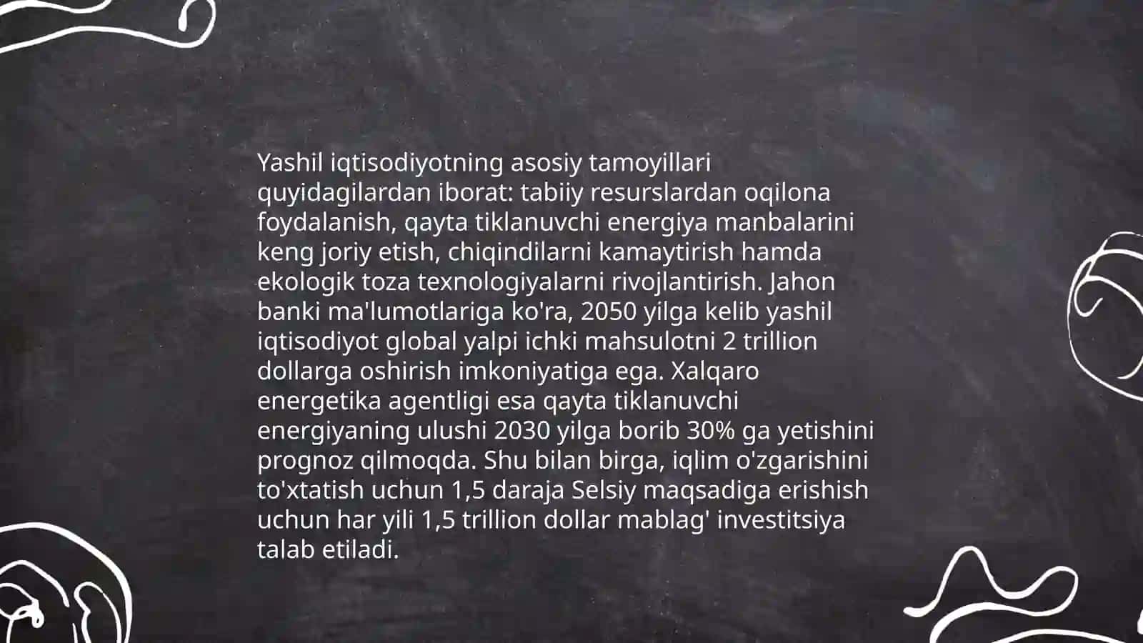 Yashil iqtisodiyot konseptsiyasining mohiyati va rivojlanishi bosqichlari 4