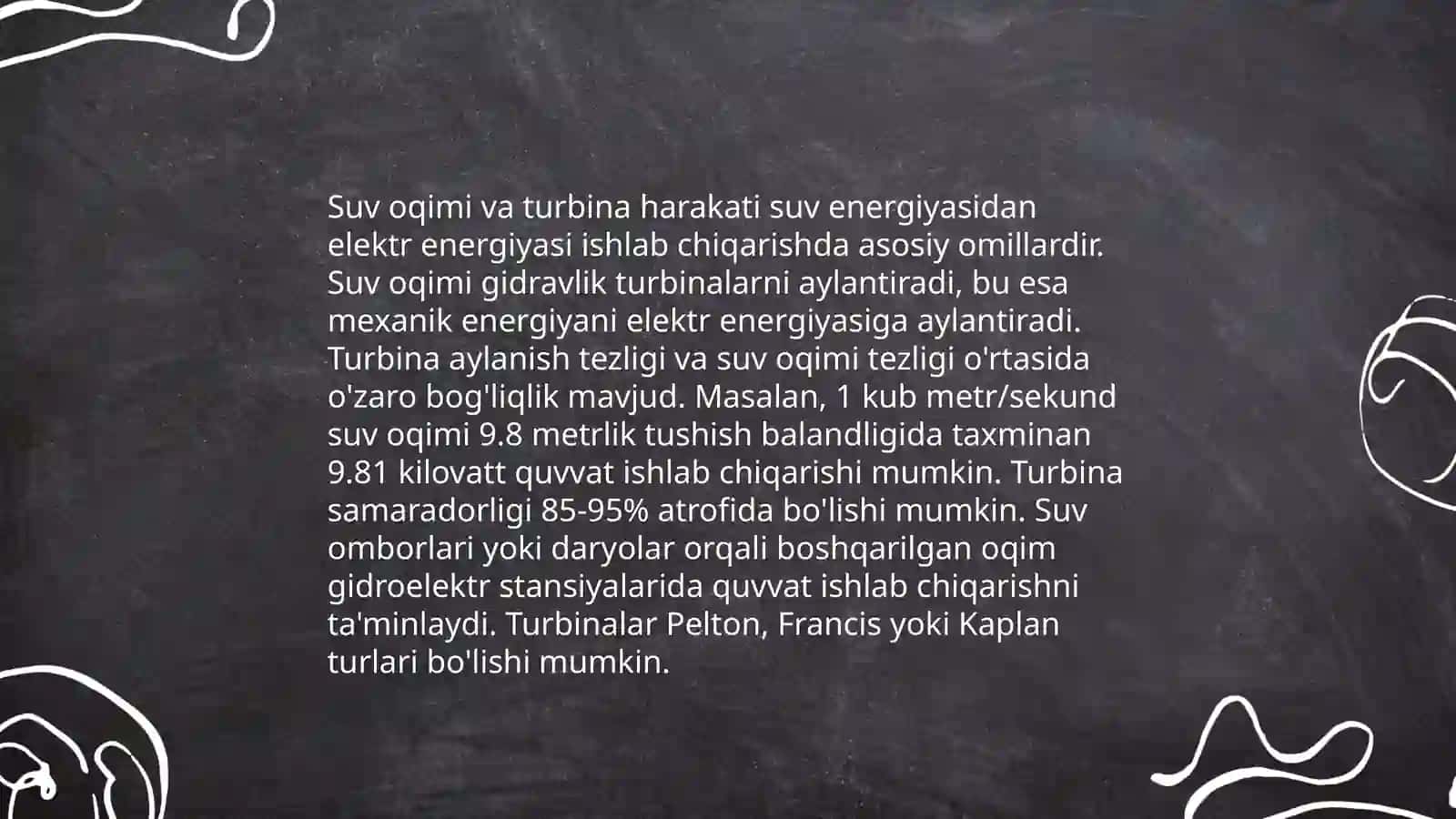 Gidro elektr stansiyasining ishlash prinsipi 4