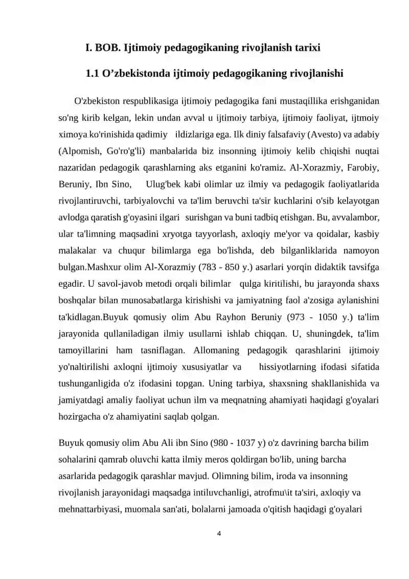 Ijtimoiy Pedagogika Rivojlanishi 4