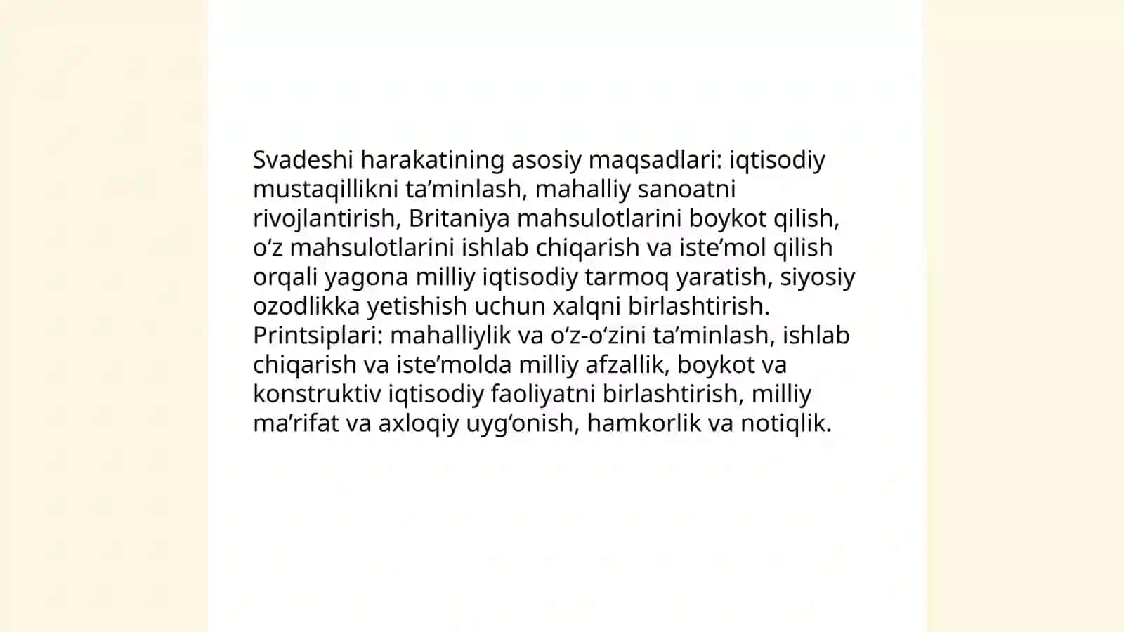 Svadeshi harakati 4