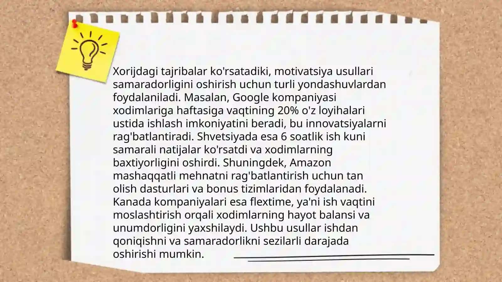 Koka Kolaning inson resurslarini boshqarish strategiyalari 4