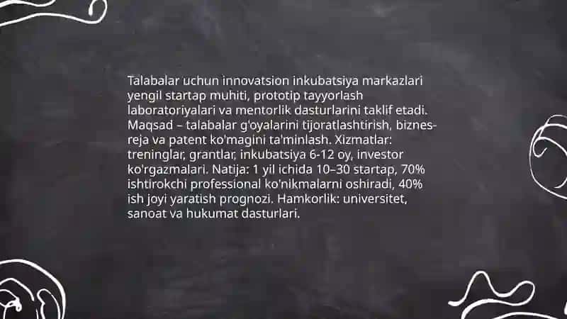 Yoshlar va startap madaniyati: g'oyadan biznesga 4