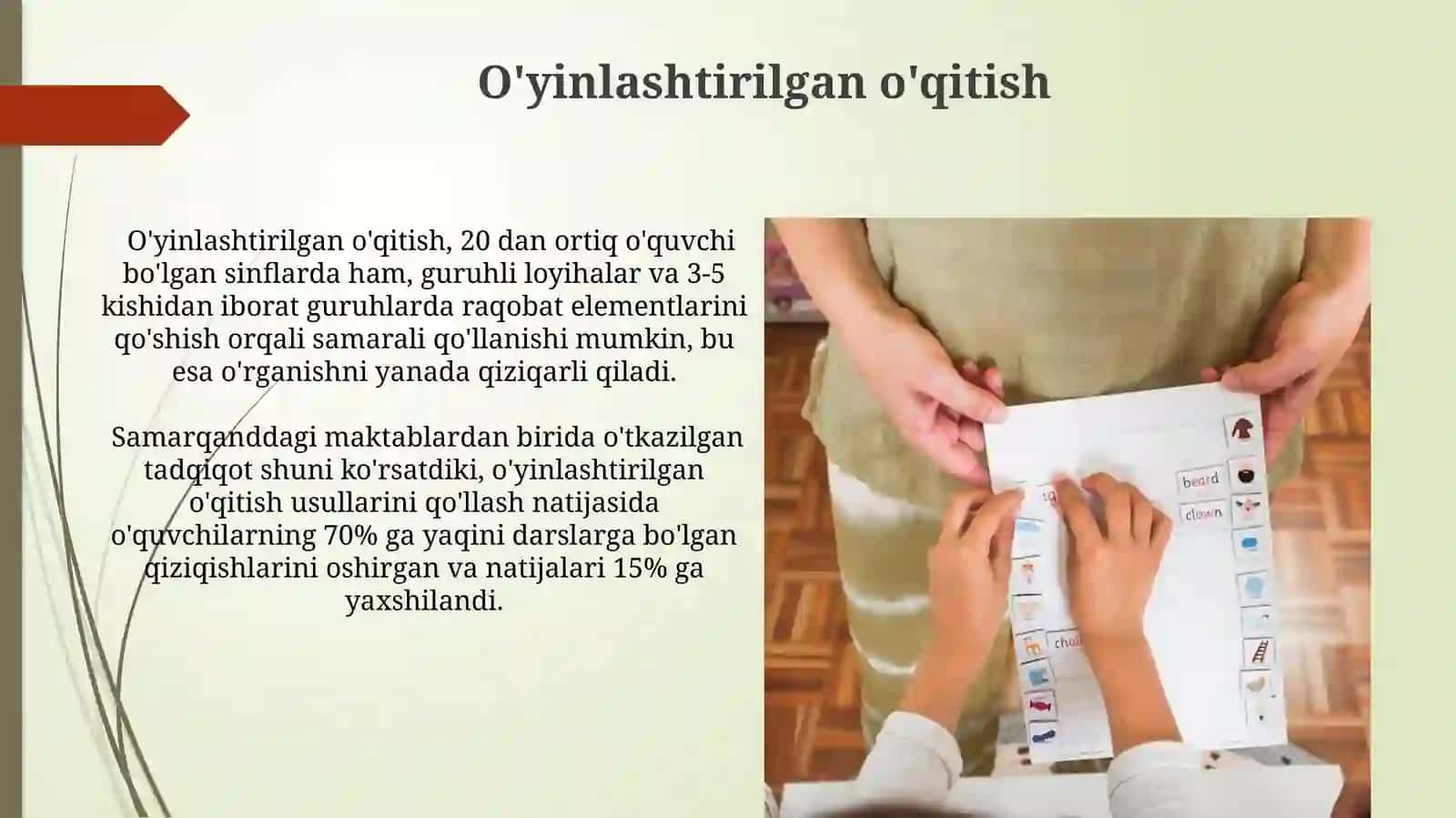 Dars oʻtishda foydalaniladigan interfaol usullar 4