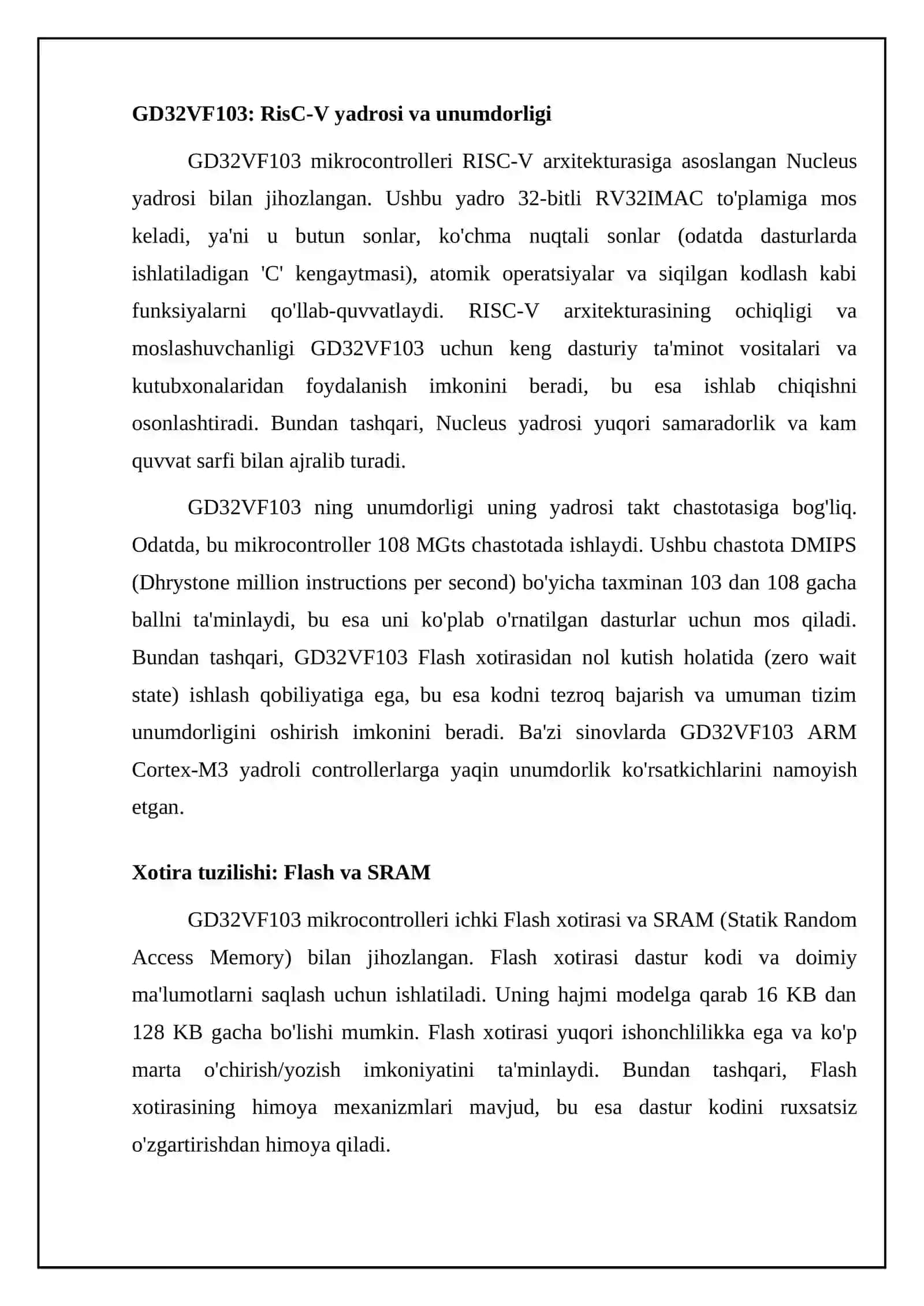 GD32VF103: Asosiy Xususiyatlar va Arxitektura 4