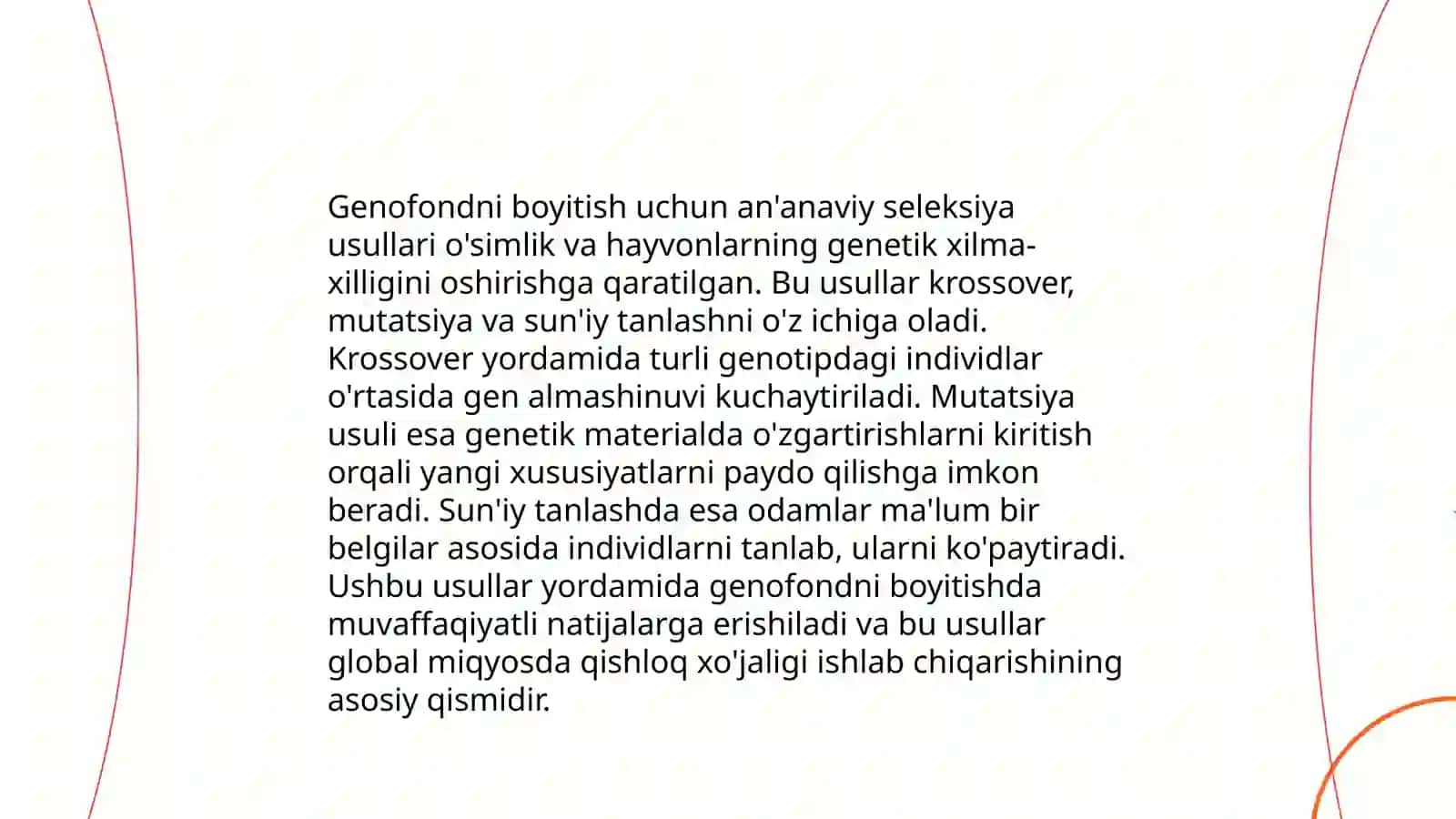 Sabzavot va poliz ekinlarini genafondini boyotish uchun nima qilish kerak 4
