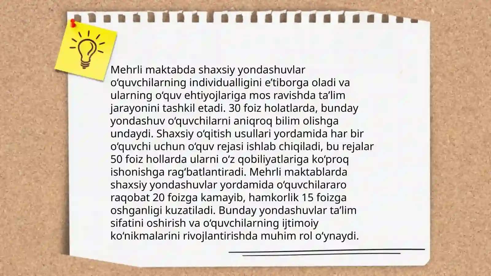 Inklyuziv uydagi taʼlim va "Mehrli maktab"da taʼlim va rivojlanish jarayonida himoyalovchi pedagogik tartib 4