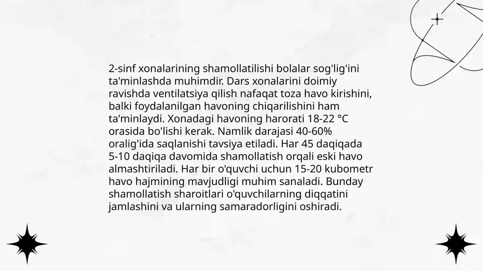 Jismoniy tarbiya mashgʻulotlarida sanitar gigenik sharoitlarga va bolalarni kiyimlariga qoʻyiladigan talablar 4