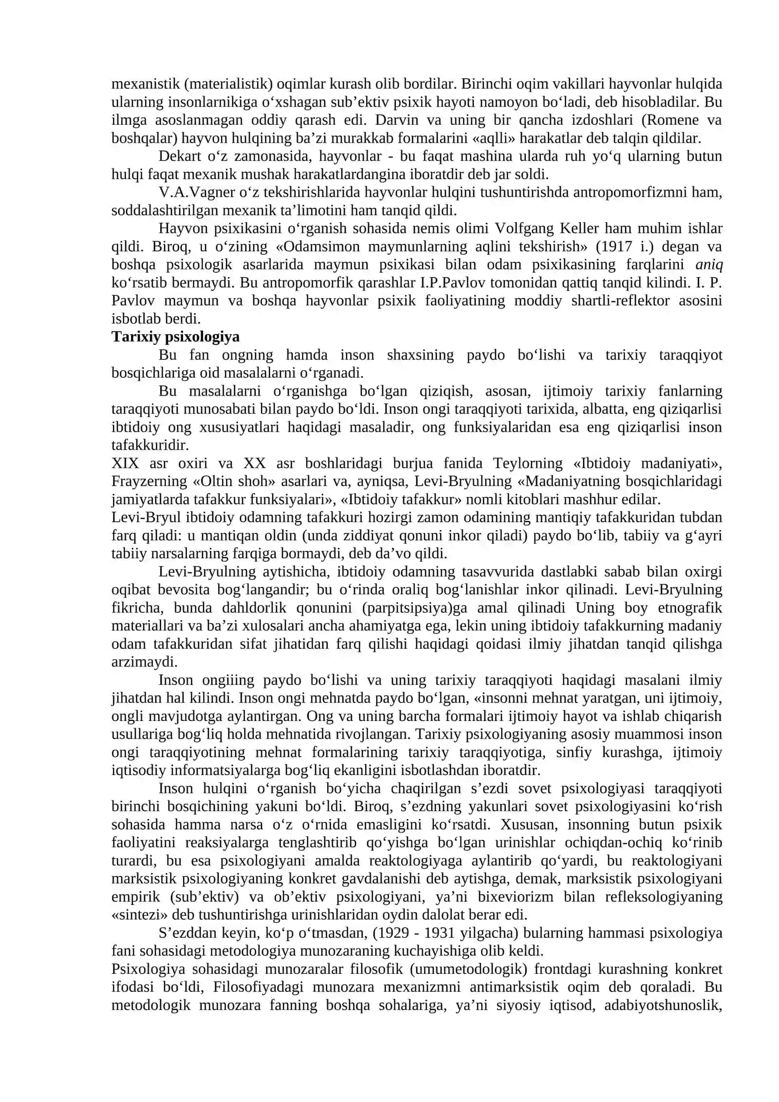 XX ASRNING IKKINCHI YARIMDA PSIXOLOGIYANING YANGI RIVOJLANISH YO’NALISHLARI, GUMANISTIK, GENETIK VA KOGNITIV REJA 4