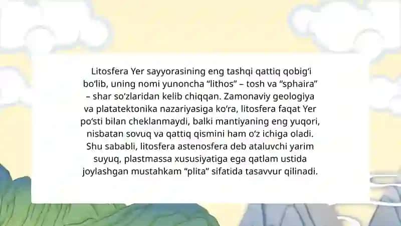 Litosfera mavzusini òqitish metodikasi 4