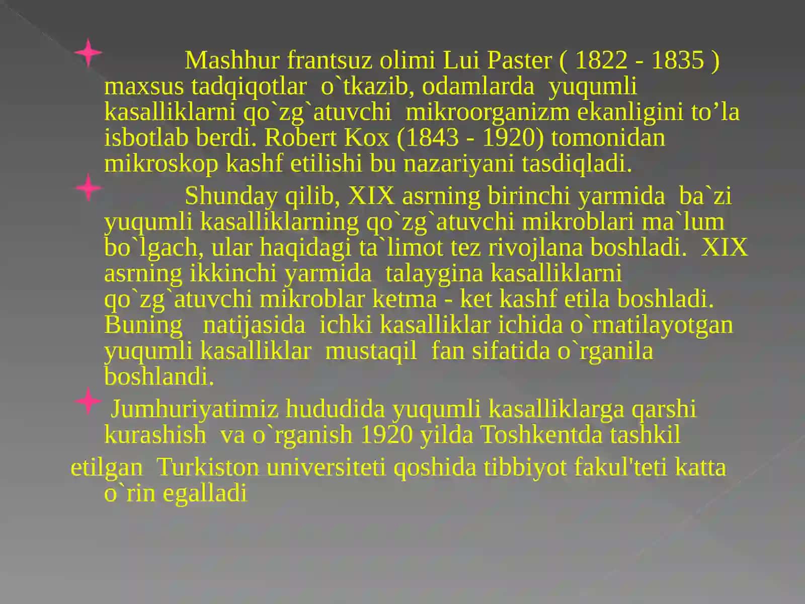 Yuqumli kasalliklar va epidemiologiya kafedrasi 4