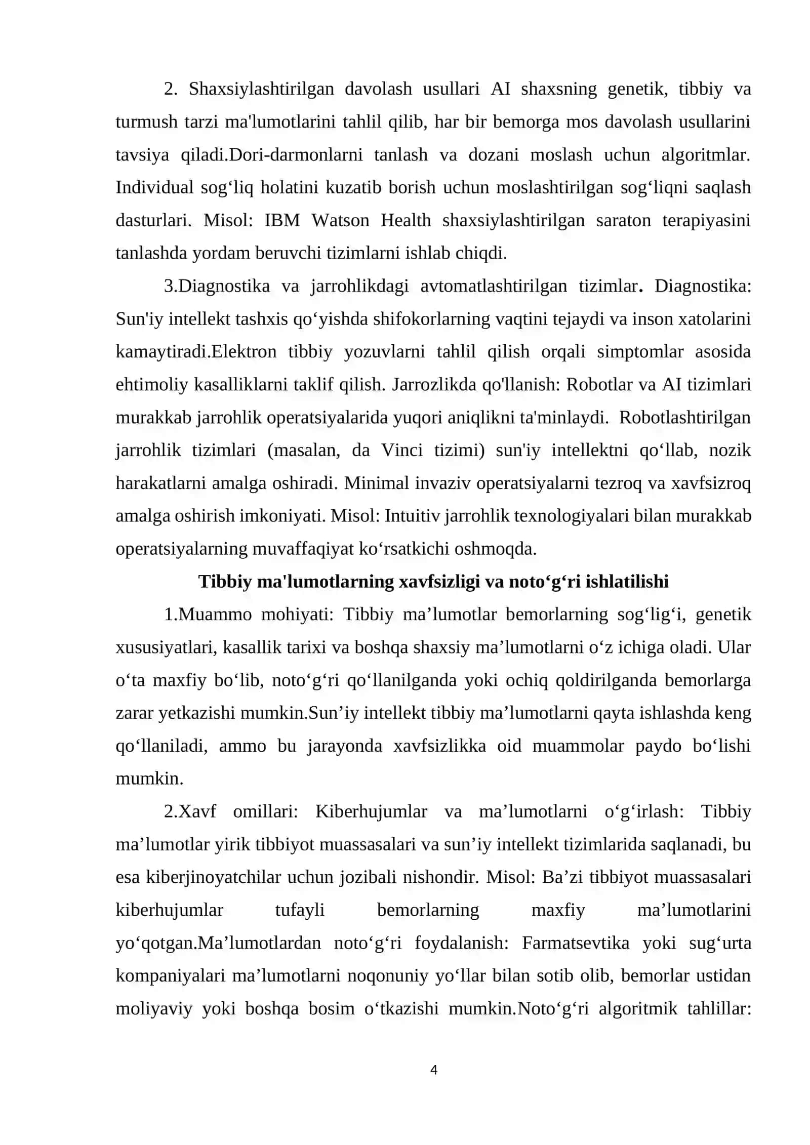Sun`iy intilekt xavfi 4
