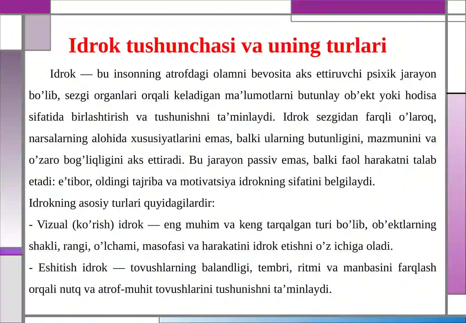 AQLI ZAIF BOLALARNING TAFAKKUR VA NUTQINI TEKSHIRISH METODIKALARINI O‘RGANISH VA TAHLIL ETISH 4