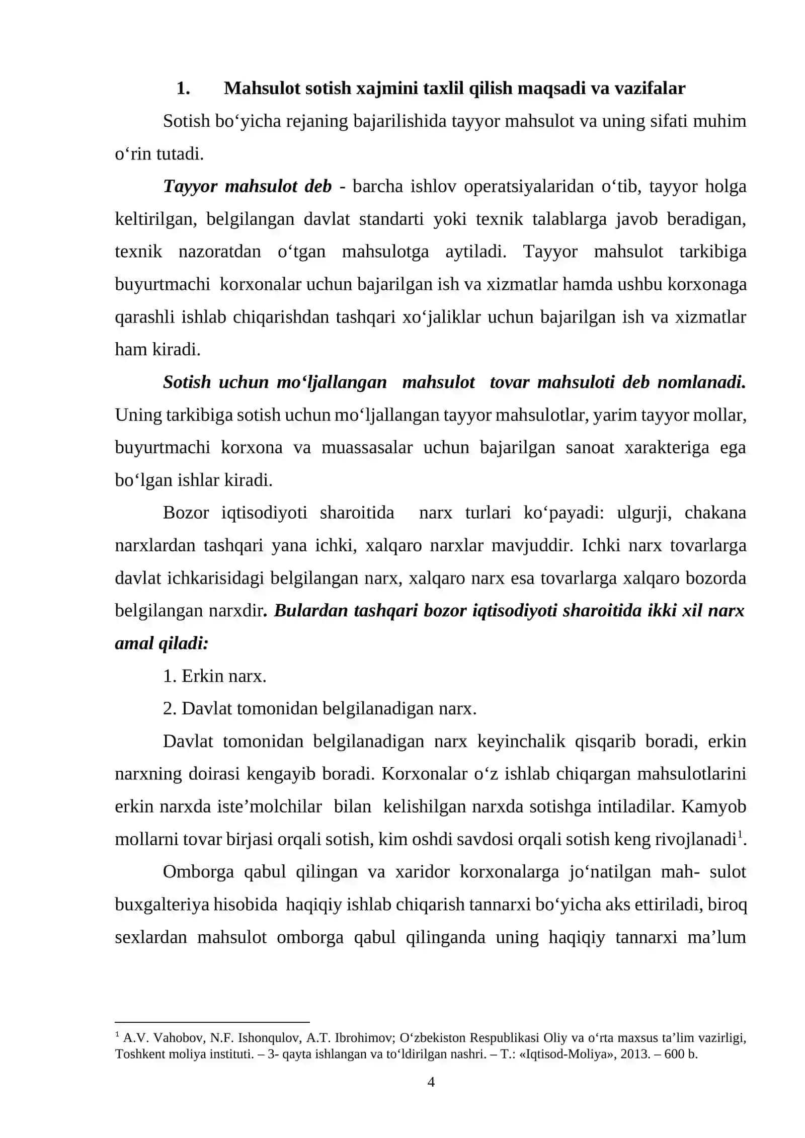 Mahsulotlatlarni sotish bo‘yicha shartnoma majburiyatlarining bajarilish tahlili 4