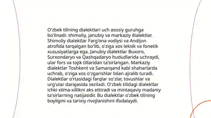 O'zbek tili lisoniy hamjamiyati 4