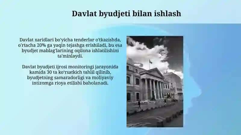 Xazina xizmatini boshqarishda g'aznachilik xizmatini o'rni 4