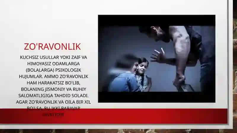Oilaviymaishiy zo'ravonlik jinoyatining jinoiy huquqiy tavsifi 4