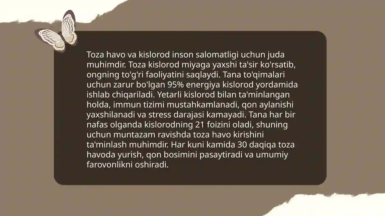 Tabiatning sogʻlomlashtiruvchi kuchlar 4