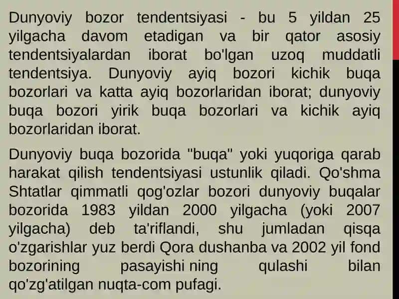Bozorningtendensiyasinio`rganish 4