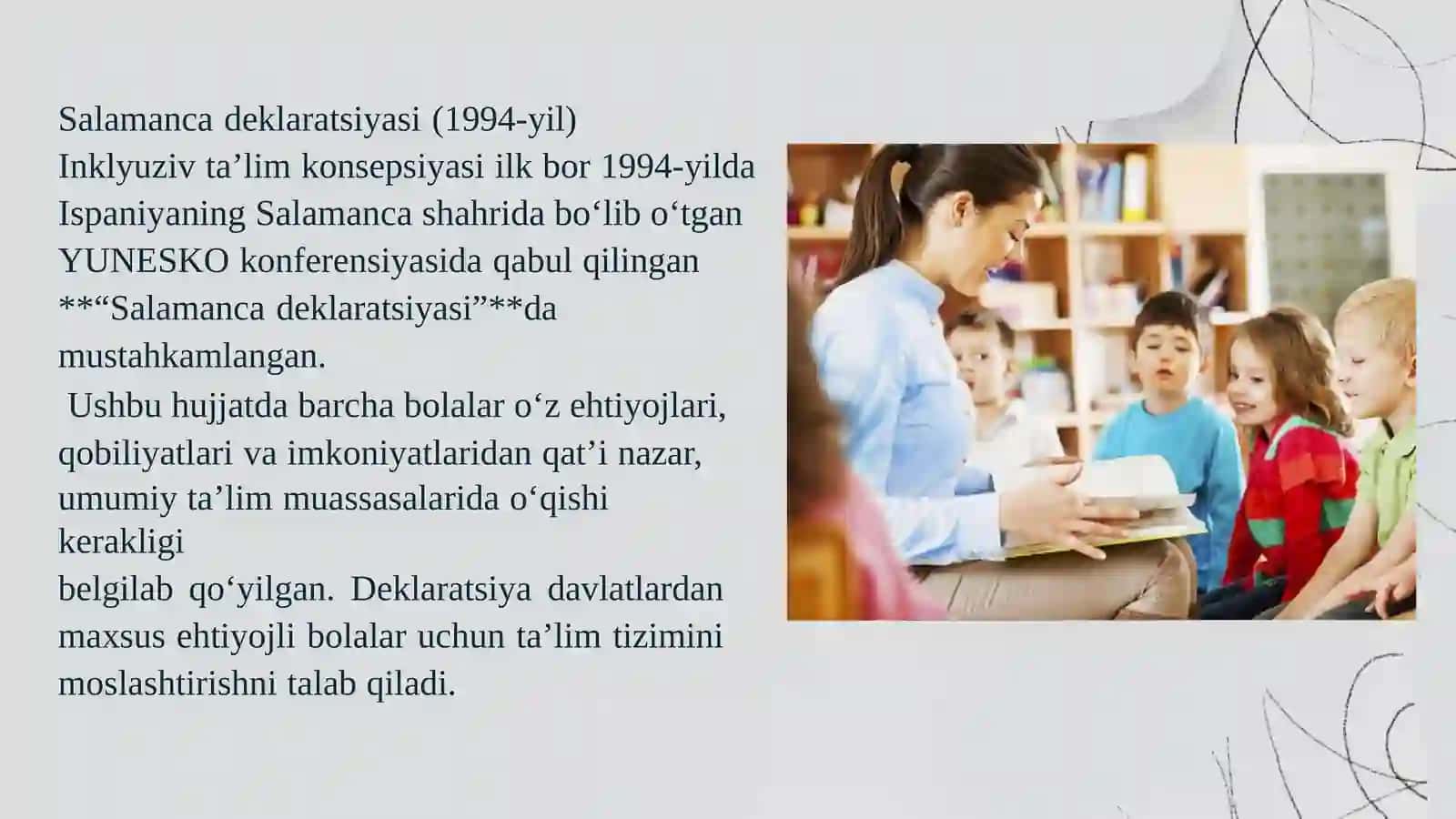 xorijda inklyuzif talimning nazariy asoslari 4